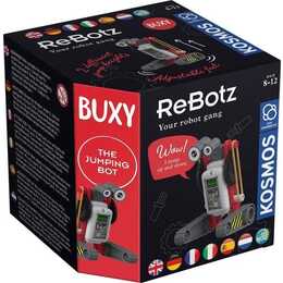 KOSMOS ReBotz - Buxy der Jumping Bot 12L Experimentierkasten (Roboter)