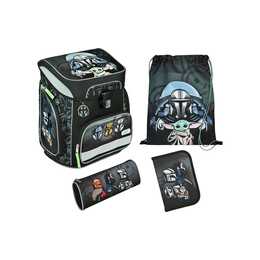 SCOOLI Schulranzen Set EasyFit Star Wars (18 l, Mehrfarbig)