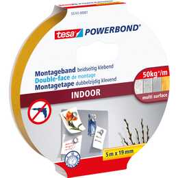 TESA Montageband Powerbond (19 mm x 5 m, 1 Stück)