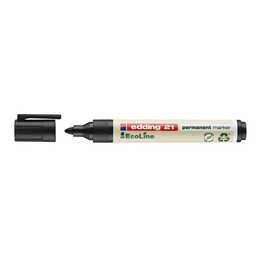 EDDING Permanent Marker EcoLine (Schwarz, 1 Stück)