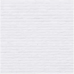 RICO DESIGN Lana Creative Cotton Aran (50 g, Bianco)