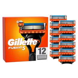 GILLETTE Lame de rasoir Fusion5 (12 pièce)