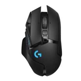 LOGITECH G502 Lightspeed Mouse (Senza fili, Gaming)