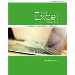 Excel 2013 et 2016 et le traitement statistique des données