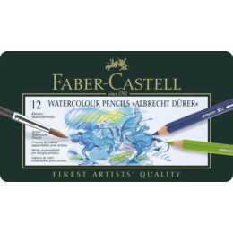 FABER-CASTELL Aquarellfarbstift A. Dürer (Mehrfarbig, 12 Stück)