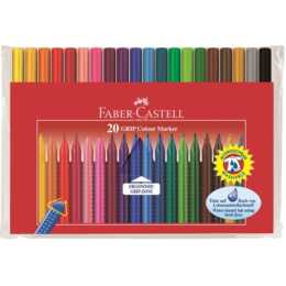 FABER-CASTELL Filzstift (Mehrfarbig)