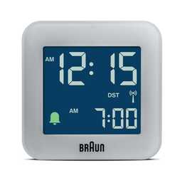 BRAUN Réveil radio-piloté BC08G-DCF (Blanc)