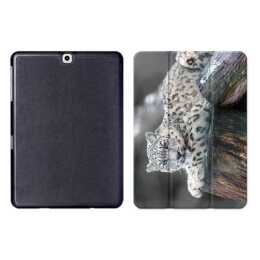 EG MTT Etui à comprimés avec étui Smart pliable pour Samsung Galaxy Tab S2 9.7" - Leopard MTT