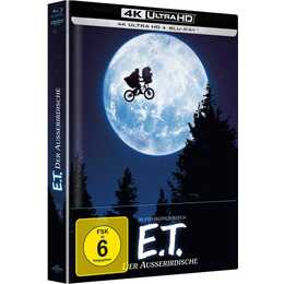 E.T. - Der Ausserirdische (4K Ultra HD, Mediabook, DE, EN)