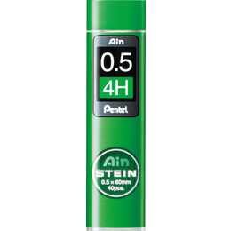 PENTEL Mine de crayon C275-4H (Noir, 40 pièce)