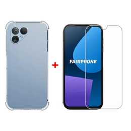 EG Backcover et film de protection (Fairphone 5, Transparent)