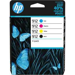 HP 912 (Gelb, Schwarz, Magenta, Cyan, Multipack)