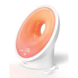 PHILIPS Réveil de luminothérapie Somneo Sleep and Wake-up Light (Blanc)