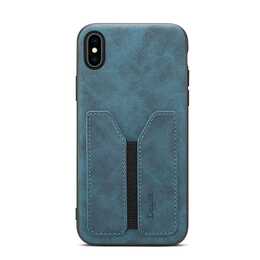 EG Backcover (iPhone XS, iPhone X, Bleu)