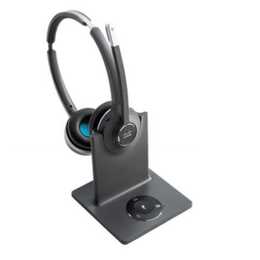 CISCO Office Headset 562 (On-Ear, Kabellos, Schwarz)