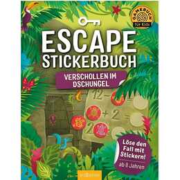 Escape-Stickerbuch - Verschollen im Dschungel