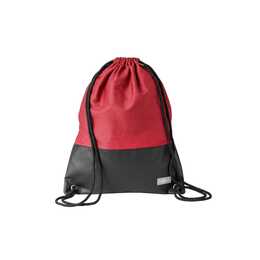 PAGNA Sac de gym Basic (Noir, Rouge)