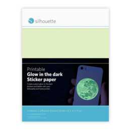 SILHOUETTE Drucker- & Kopierpapier (2 Blatt, 305 x 305 mm, 500 g/m2)