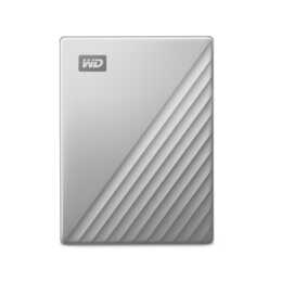 WD My Passport Ultra (USB di tipo C, 1000 GB, Argento, Nero)