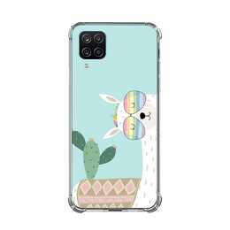 EG Backcover (Galaxy A12, Alpaga, Vert)