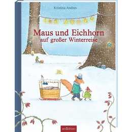 Maus und Eichhorn auf grosser Winterreise