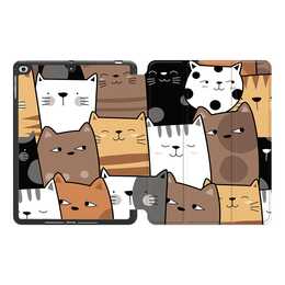 EG MTT Coque pour Apple iPad 10.2" 2019 - Chat