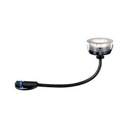 PAULMANN Bodenleuchte Plug & Shine (2 W, Silber)