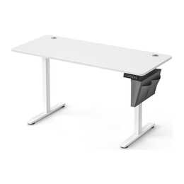 SONGMICS table d'ordinateur (120 cm x 60 cm x 120 cm, Noir)