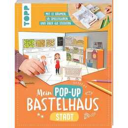 Mein Pop-up Bastelhaus-Stadt