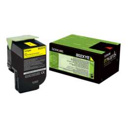 LEXMARK 80C2XYE (Toner seperato, Giallo)