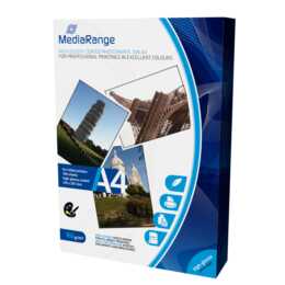 MEDIARANGE Fotopapier (100 Blatt, A4, 160 g/m2)