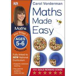 Maths Made Easy: Advanced, Ages 5-6 (Key Stage 1)