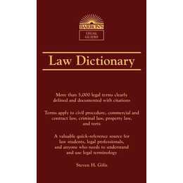 Law Dictionary