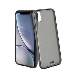 SBS Backcover Hardcover (iPhone XR, Grau)