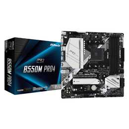 ASROCK B550M PRO4 ATX 4 DDR4 M4 (AM4, AMD B550, ATX)