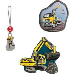 STEP BY STEP Application magnétique Magic Mags Building Site Kalle (Multicolore)