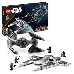 LEGO Star Wars Le chasseur Fang Mandalorien contre le TIE Interceptor (75348)