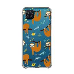 EG Backcover (Galaxy A12, Bradipo, Transparente)