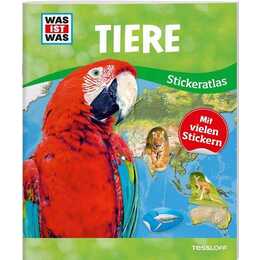 Sticker-Atlas Tiere