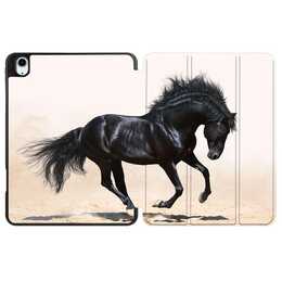 EG Housse (10.9", iPad (10. Gen. 2022), Chevaux, Noir)