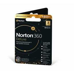 NORTON 360 Deluxe (Licence annuelle, 1x, 15 Mois, Italien)