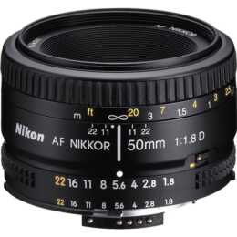 NIKON Nikkor 50mm F/1.8-22 (F-Mount)