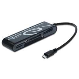 DELOCK OTG Kartenleser (MicroUSB)