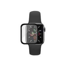 PANZERGLASS Schutzfolie (Apple Watch Series 5 / SE / Series 4, Transparent, Schwarz)