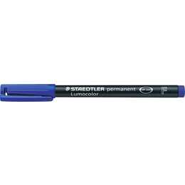 STAEDTLER Folienschreiber 318 (Blau, 1 Stück)