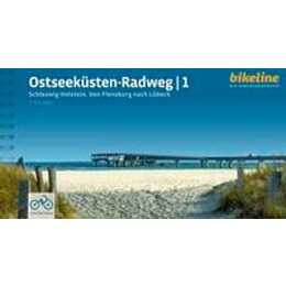 Ostseeküsten-Radweg. 1:50'000