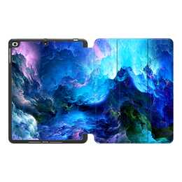 EG MTT Coque pour Apple iPad 9.7" 2017-2018 - Bleu