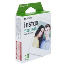 FUJIFILM White Pellicola istantanea (Instax Square, Bianco)