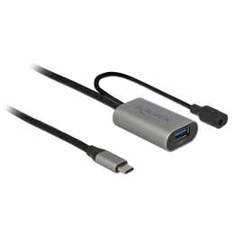 DELOCK Câble USB (USB Type C, USB Typ A, 5 m)