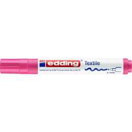 EDDING Textilmarker 4500 (Pink, 1 Stück)